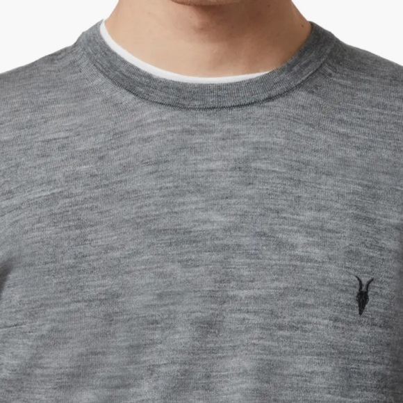 All Saints Mode Slim Fit Wool Sweater - Picture 4 of 7